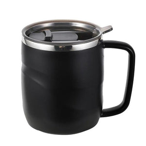 Black Stainless Steel Insulated Coffee Mug